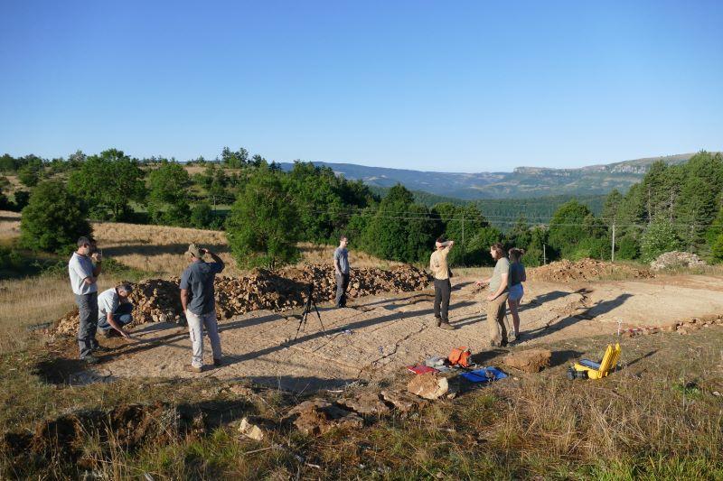 chantier de fouilles Cévennes