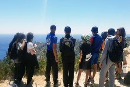 Sortie découverte avec les collégiens dans les Calanques