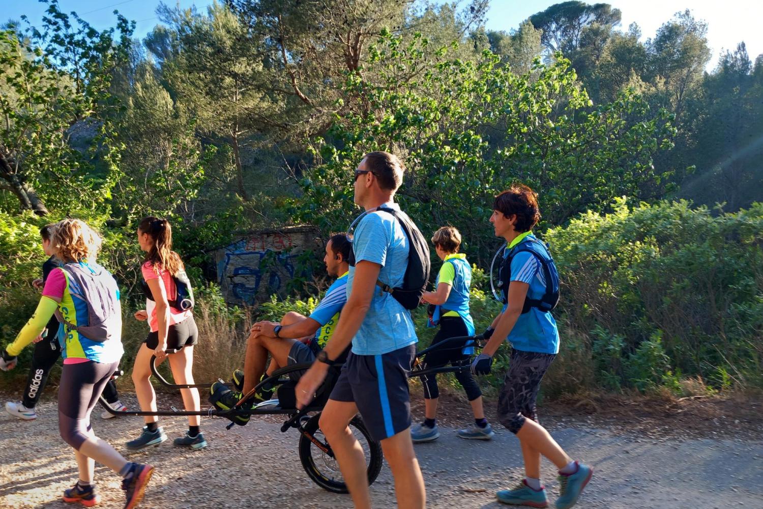 Joëlette © DR Parc national des Calanques