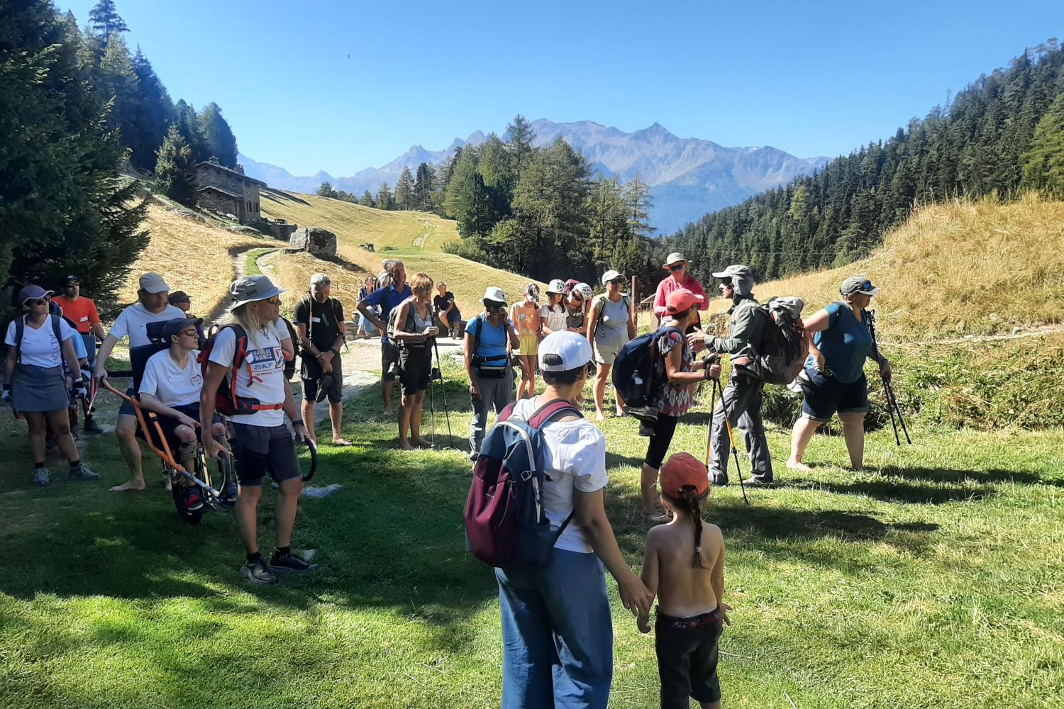 Randonnée accompagnée pour tous © Virginie Rochette – Parc national de la Vanoise